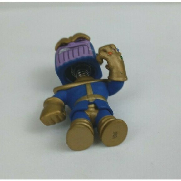 Funko Mystery Minis Marvel Series 1 Thanos Bobblehead 1/72 Rare 2.75" Chase - Picture 6 of 6